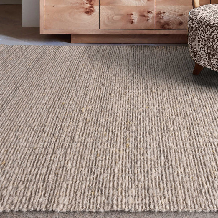 Uttermost Lovelle Hand Woven Ivory Wool Rug ~ 9' x 12'
