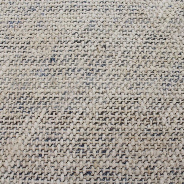 Uttermost Hayden Hand Woven Ivory and Blue Denim Jute Rug ~ 6 x 9