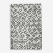 Uttermost Sieano Woven Ivory and Gray Wool Raised Tufted Rug ~ 8' x 10'