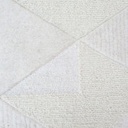 Uttermost La Veta Hand Tufted Ivory Geometric Pattern Rug ~ 6' x 9'