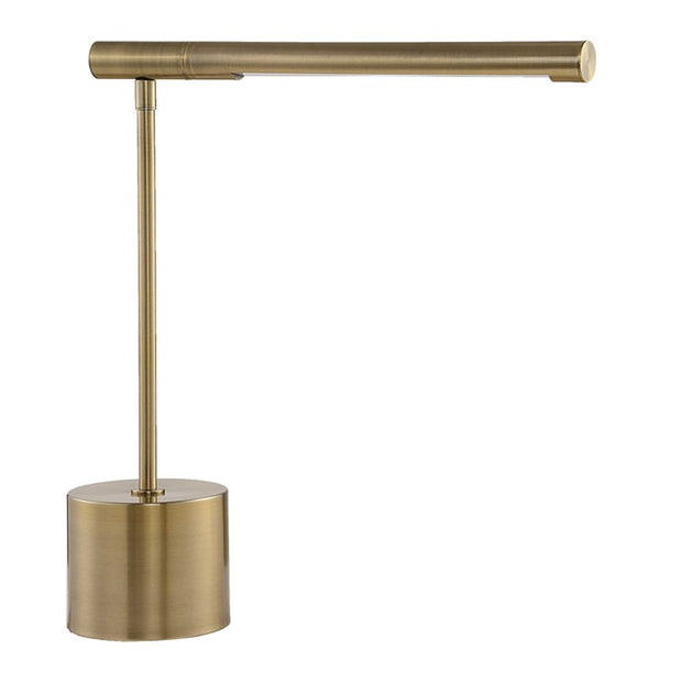 Casa Bella Living Finished Antique Brass Horizontal Desk Lamp