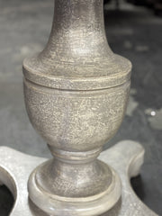 Casa Bonita Peruvian Hand-Painted Carved Wood Allegra Round Table