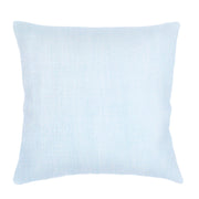 Anaya Home So Soft Linen Sky Blue Dutch Euro Pillow 26 x26 With Down Insert