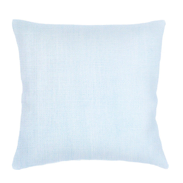 Anaya Home So Soft Linen Sky Blue Dutch Euro Pillow 26 x26 With Down Insert