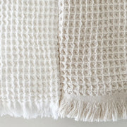 Anaya Home Turkish Cotton Waffle Weave Bath Towels