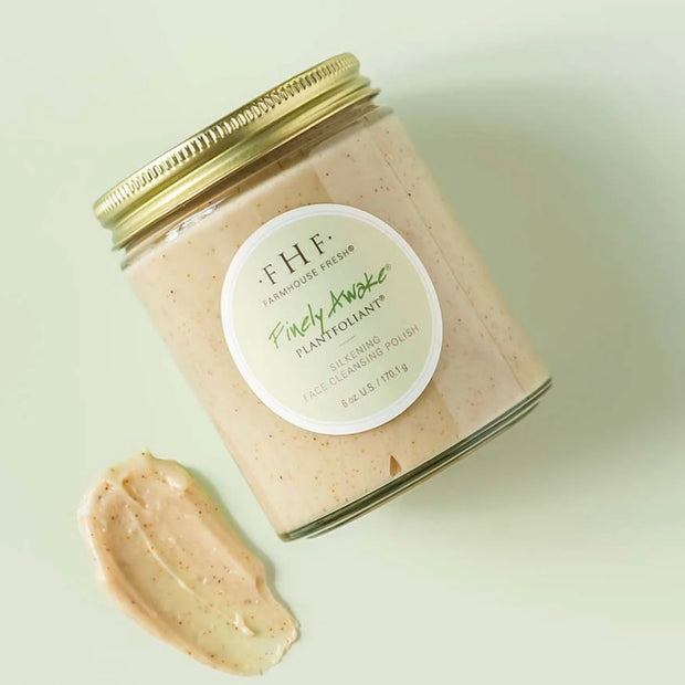 Farmhouse Fresh Finely Awake Plantfoliant Silkening Face Cleansing Polish 6 oz.