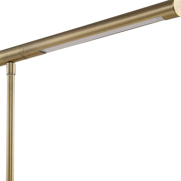 Casa Bella Living Finished Antique Brass Horizontal Desk Lamp