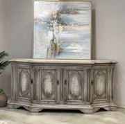 Casa Bonita Peruvian Hand-Painted Carved Wood Bellasera Buffet