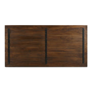 Moe's Home Collection Everett Dark Brown Mango Wood Queen Size Bed