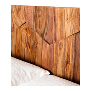 Moe's Home Collection O2 Dark Brown Sheesham Wood King Size Bed