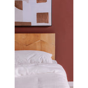 Moe's Home Collection O2 Natural Sheesham Wood Queen Size Bed
