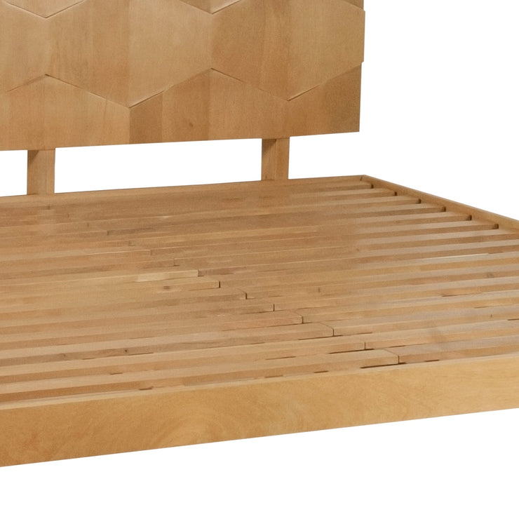 Moe's Home Collection O2 Natural Sheesham Wood King Size Bed
