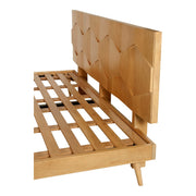 Moe's Home Collection O2 Natural Sheesham Wood King Size Bed