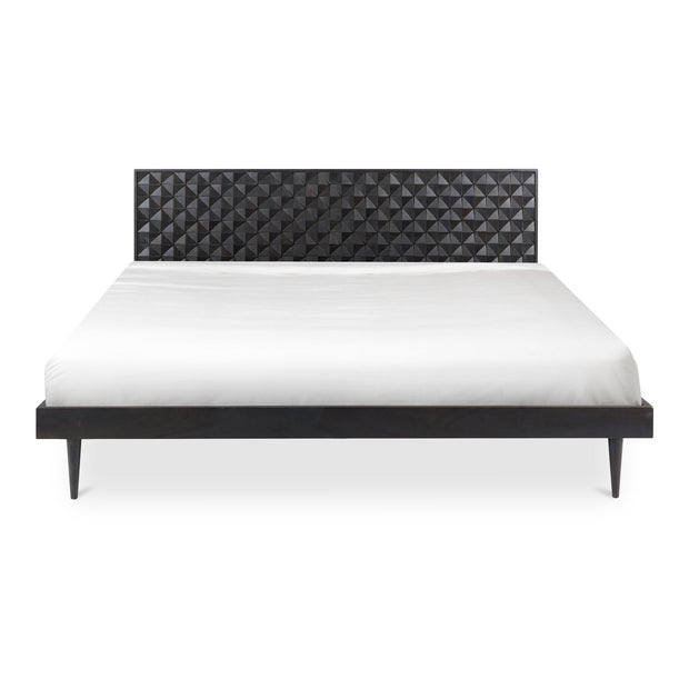 Moe's Home Collection Pablo Black King Bed