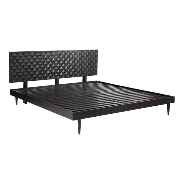 Moe's Home Collection Pablo Black King Bed