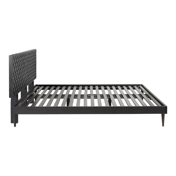 Moe's Home Collection Pablo Black King Bed