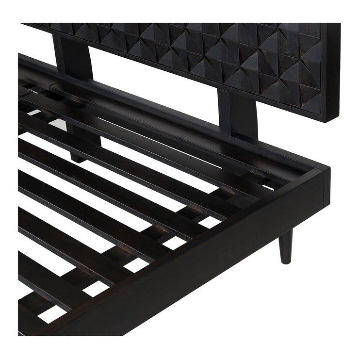 Moe's Home Collection Pablo Black King Bed