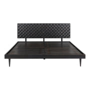 Moe's Home Collection Pablo Black King Bed