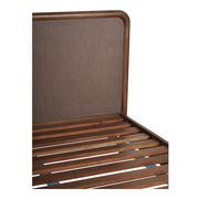 Moe's Home Collection Rye Warm Brown Queen Bed