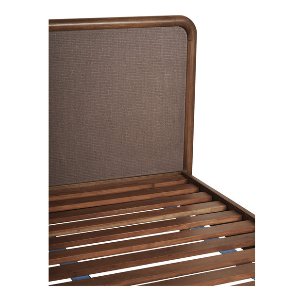 Moe's Home Collection Rye Warm Brown Queen Bed