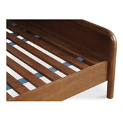Moe's Home Collection Rye Warm Brown Queen Bed