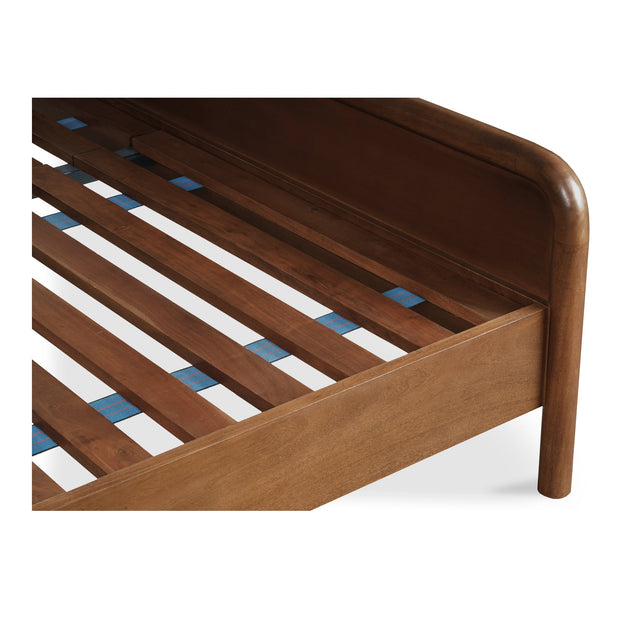 Moe's Home Collection Rye Warm Brown Queen Bed