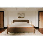 Moe's Home Collection Rye Warm Brown Queen Bed