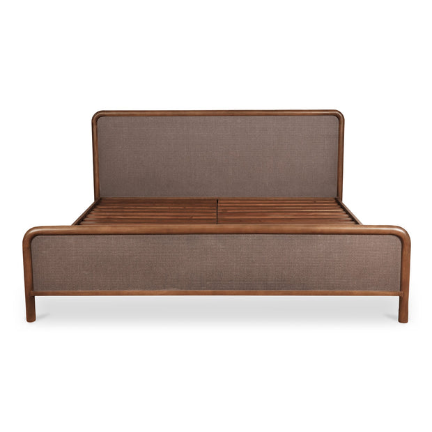 Moe's Home Collection Rye Warm Brown King Bed