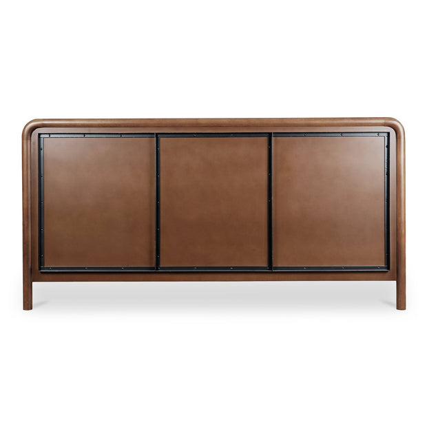 Moe's Home Collection Rye Warm Brown King Bed