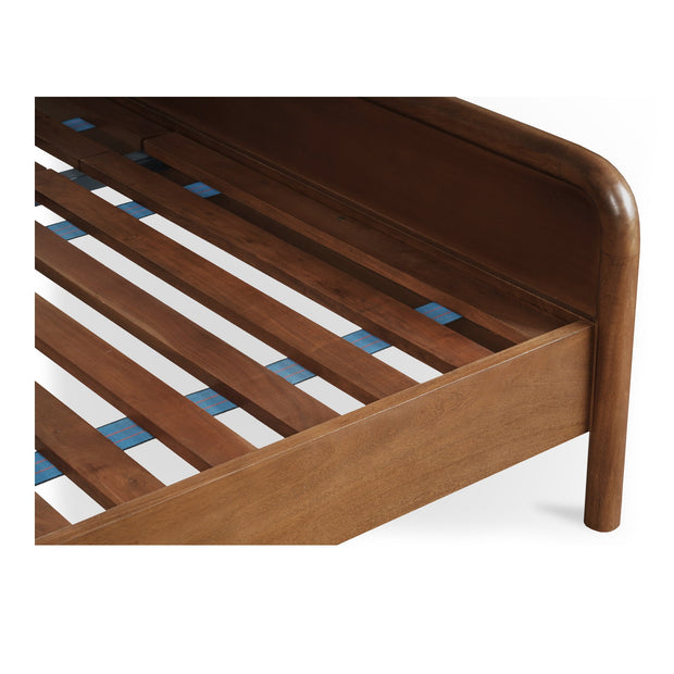 Moe's Home Collection Rye Warm Brown King Bed