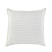 Pom Pom at Home Blake Cream & Grey Striped Linen Duvet Cover and Shams ~ Available in Queen and King Sizes