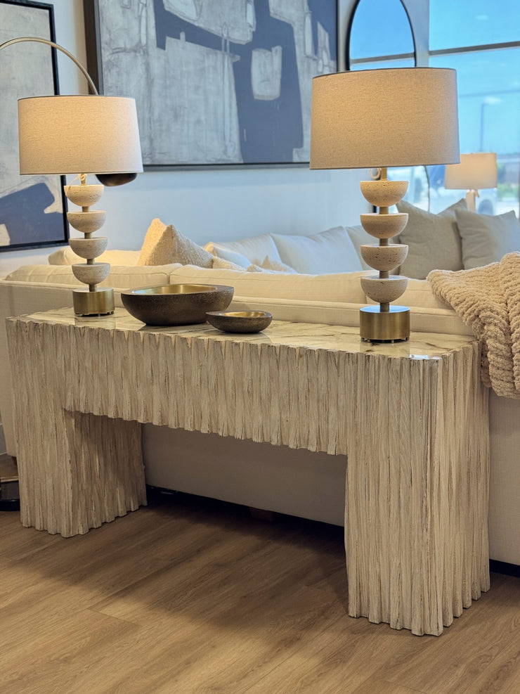 Casa Bonita Modern Rustic Central Console Table