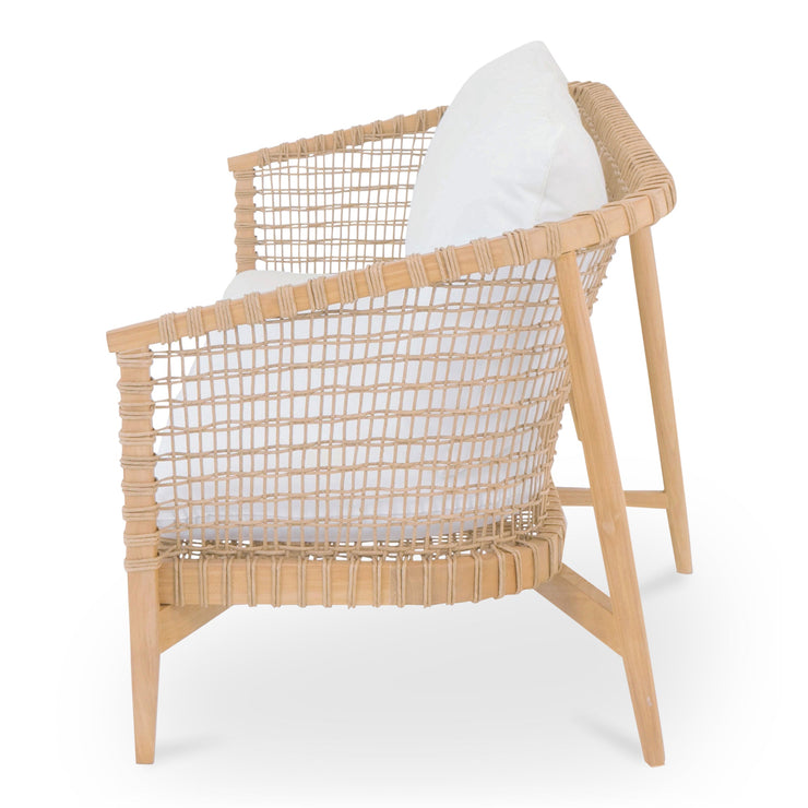 Moe's Home Collection Kuna White Outdoor Sofa