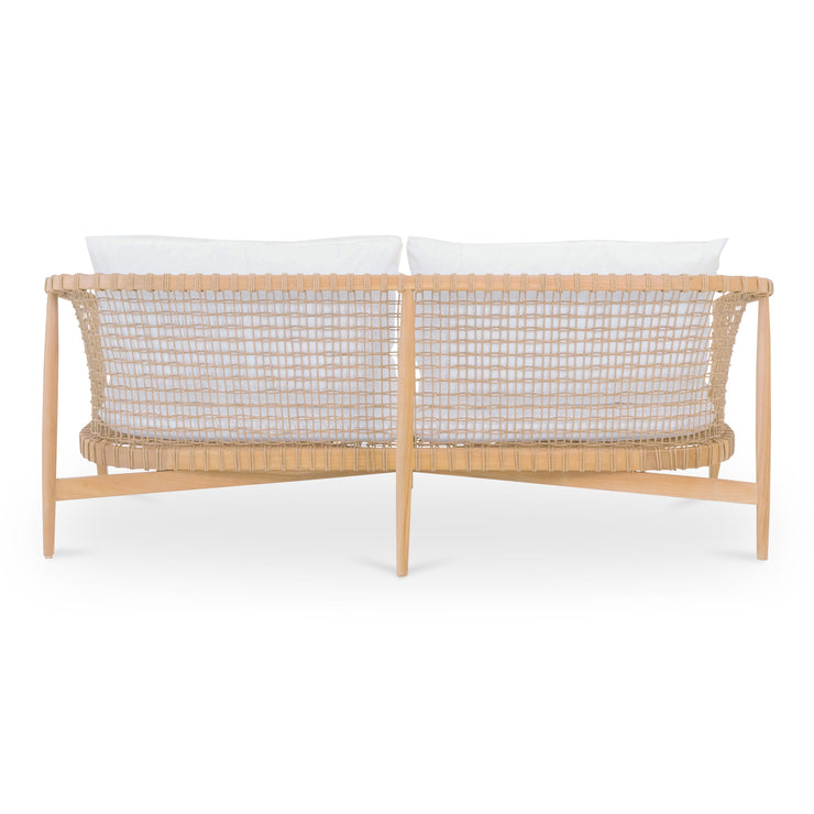 Moe's Home Collection Kuna White Outdoor Sofa