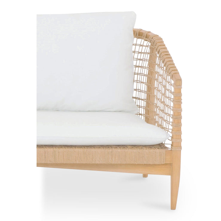 Moe's Home Collection Kuna White Outdoor Sofa