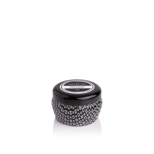 Capri Blue Volcano Black Mini Tin Candle 3 oz