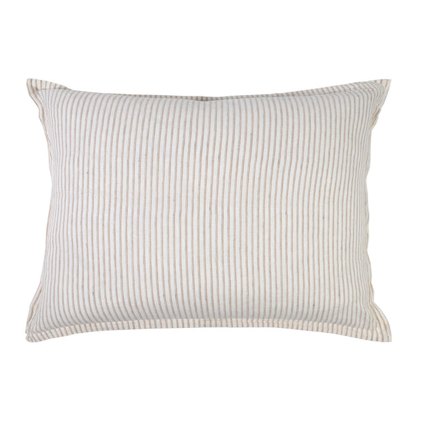 Pom Pom at Home Connor Ivory & Amber Striped Duvet Cover and Pillow Shams ~ Available in Twin, Queen and King Sizes