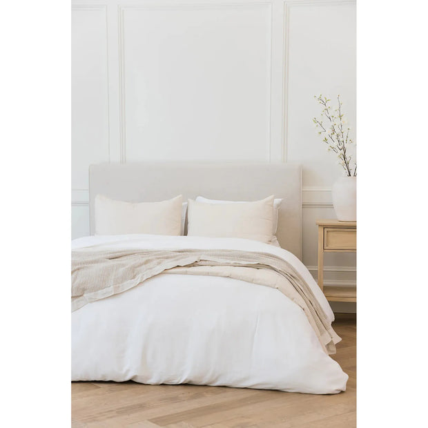 Cozy Earth Driftwood Waffle Throw Blanket