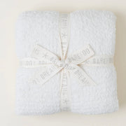 Barefoot Dreams CozyChic Cream Throw Blanket