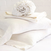 Pom Pom at Home Cream Linen Sheet Set ~ Available in Twin, Queen and King Sizes