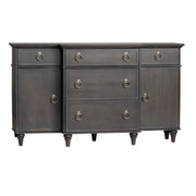 Crestview Collection Galloway Dark Gray Sideboard