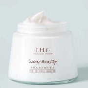 Farmhouse Fresh Serene Moon Dip Back To Youth Body Mousse 8 oz. Glass Jar With Scoop