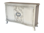 Casa Bonita Peruvian Hand-Painted Carved Wood Eloise Chest