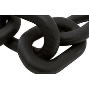 Essentials For Living Cinq Wood Link ~ Black Wash Pine