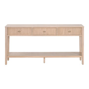 Essentials For Living Highland 3-Drawer Console Table ~ Natural Oak