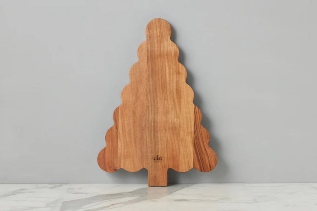 etúHOME Scalloped Tree Cutting Board, Large