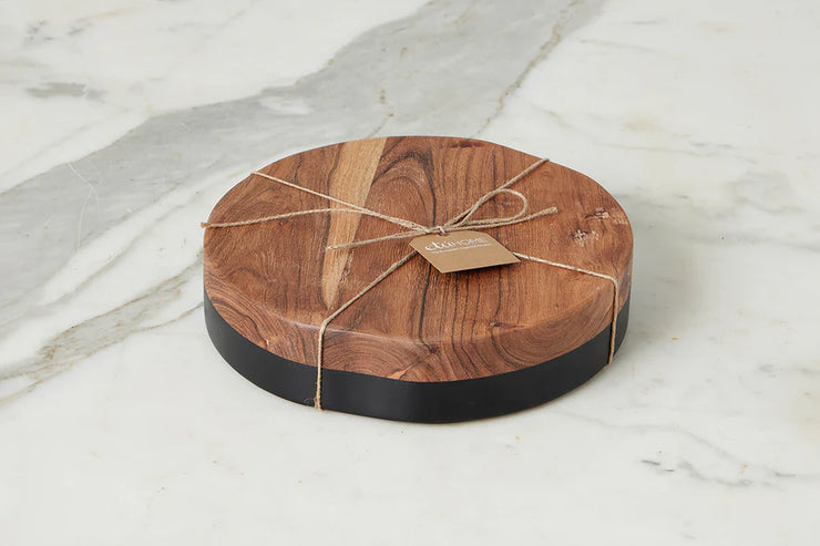 etúHOME Small Black Mod Black Serving Board