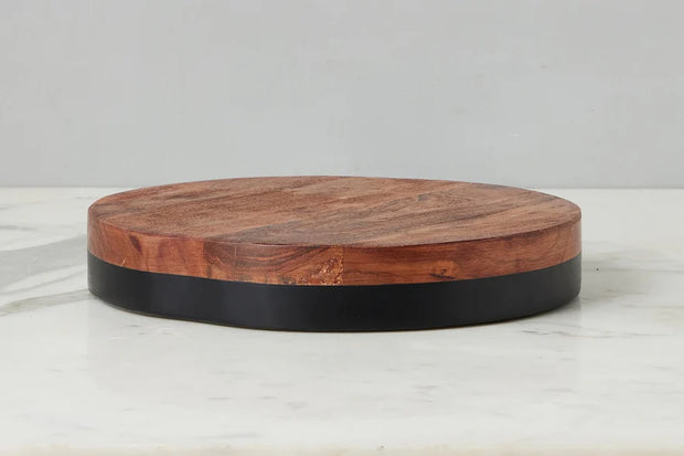 etúHOME Medium Black Mod Serving Block