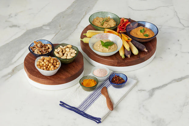 etúHOME Small White Mod White Serving Board