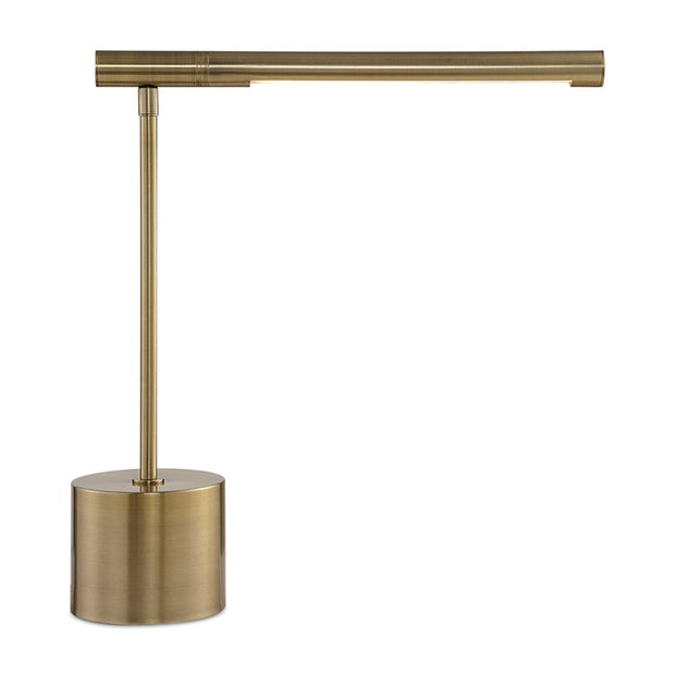 Casa Bella Living Finished Antique Brass Horizontal Desk Lamp